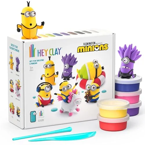 Hey Clay Minions Modeling Clay Kit