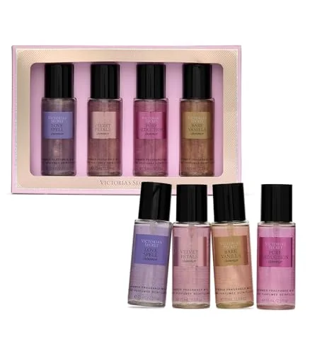 Victoria's Secret Shimmer Mist 4-Piece Mini Gift Set