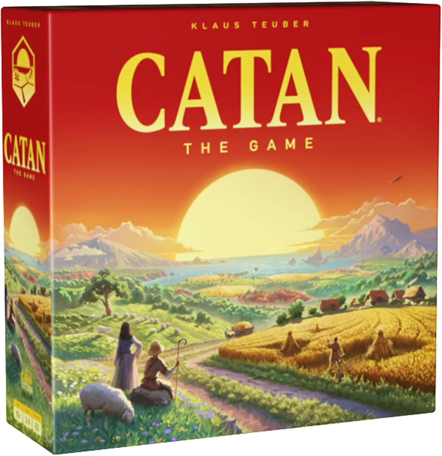 CATAN Board Game - Embark on a Journey of Discovery and Trade! Civilization Building Strategy Game, Family Game for Kids & Adults, Ages 10+, 3-4 Players, 60-90 Minute Playtime, Made by CATAN Studio