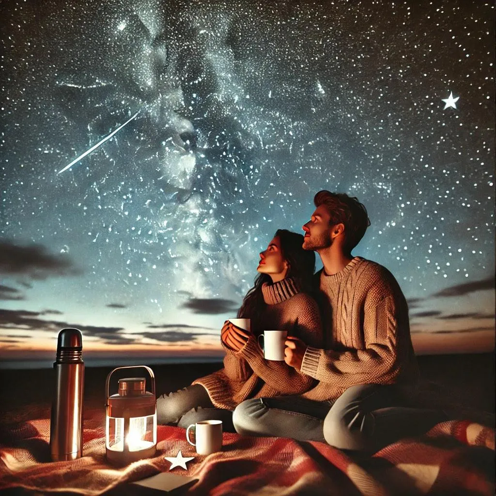 Grab a warm drink and go watch the stars