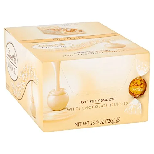 Lindt Lindor White Chocolate Truffles 60ct
