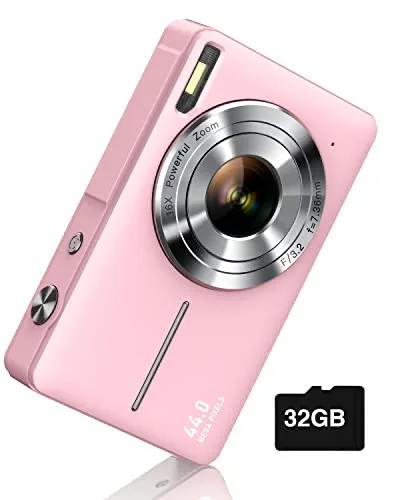Camkory Digital Camera (Pink)