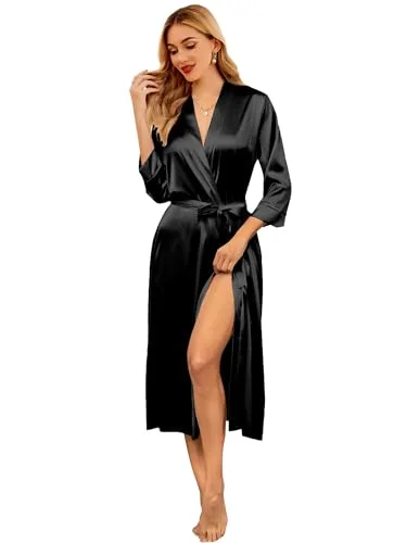 Silk Satin Robe
