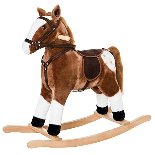 Plush Rocking Horse with Sounds