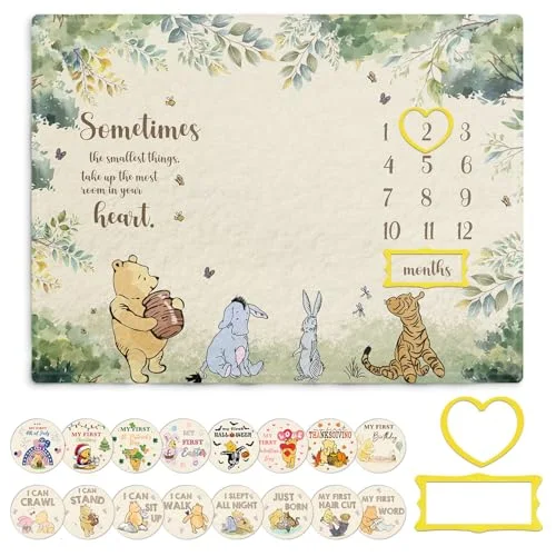 Baby Monthly Milestone Blanket