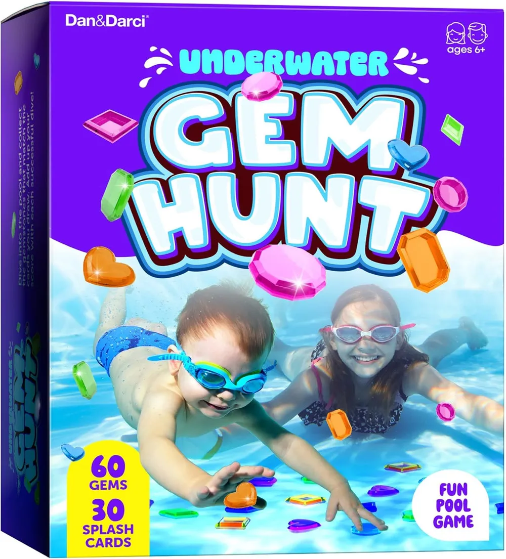 Pool Gem Hunt Diving Game for Kids