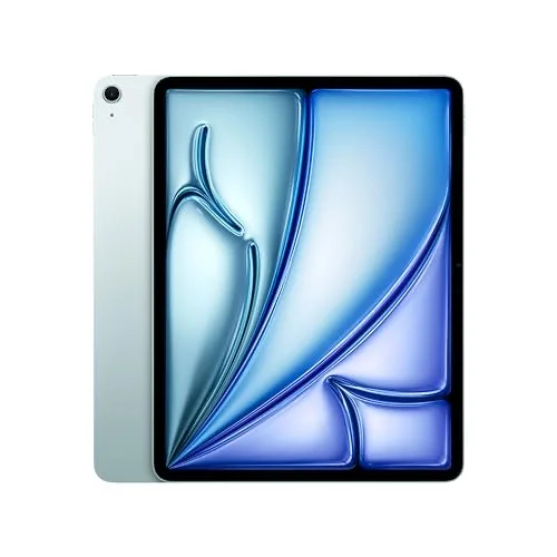 Apple iPad Air 13-inch (M2): Built for Apple Intelligence, Liquid Retina Display, 1TB, 12MP Front/Back Camera, Wi-Fi 6E, Touch ID, All-Day Battery Life — Blue