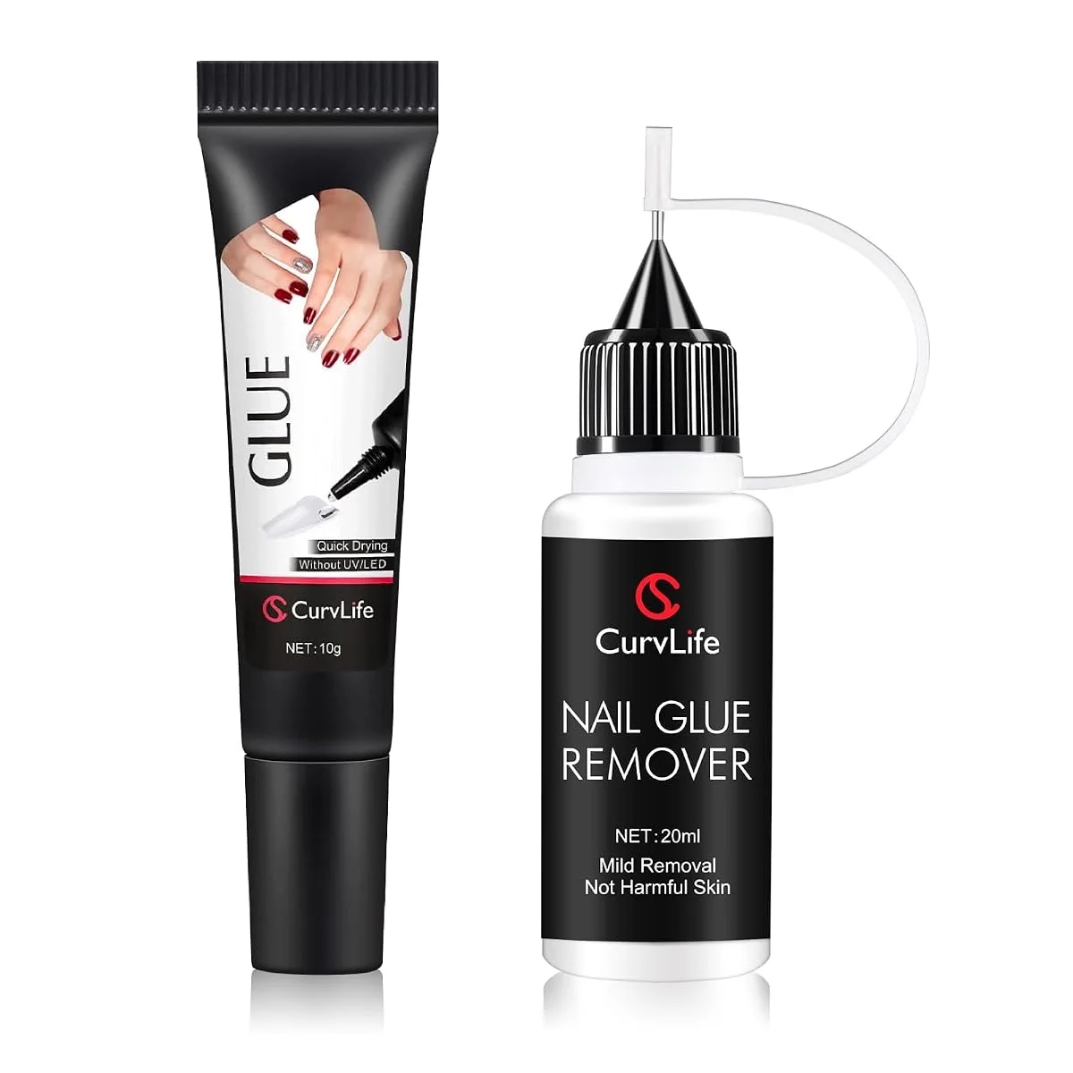 Curvlife Semi-Solid Nail Glue Kit