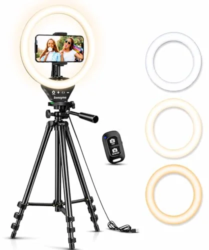 Ring Light with 50" Tripod