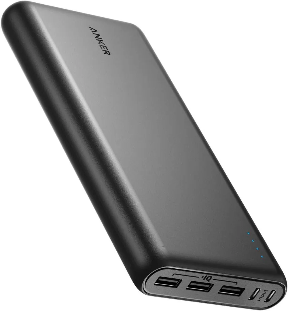 Anker Power Bank, 26,800 mAh External Battery with Dual Input Port and Double-Speed Recharging