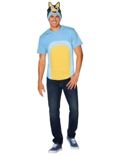 Spirit Halloween Bluey Bandit Adult Costume Kit