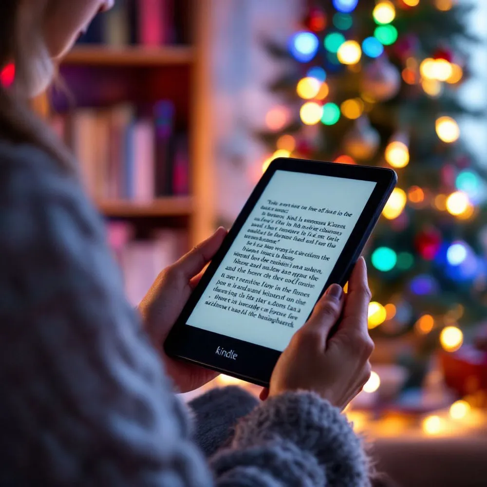 A new Amazon Kindle for cozy evenings and endless stories.