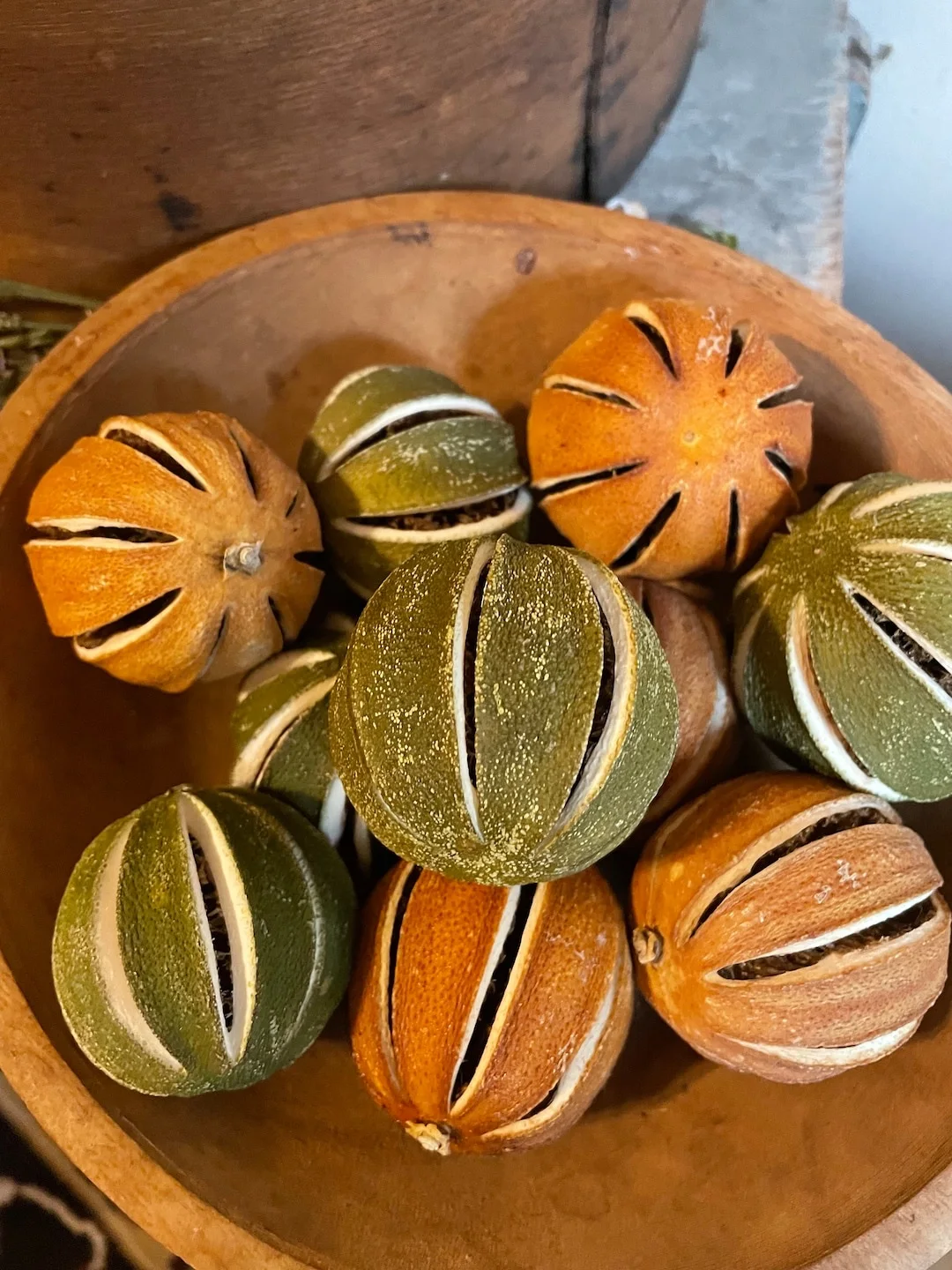 Dried Orange & Lime Bowl Fillers (Etsy)