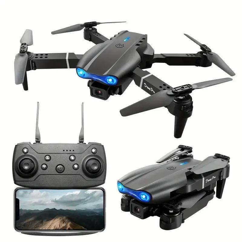 E99 K3 Professional Dual Camera Folding RC Drone with Height Hold