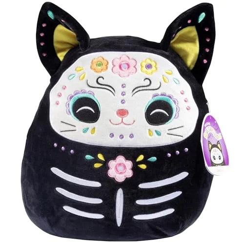 Squishmallows 12" Zelina Day of the Dead Cat