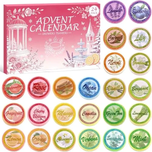 Shower Steamers Advent Calendar 2026