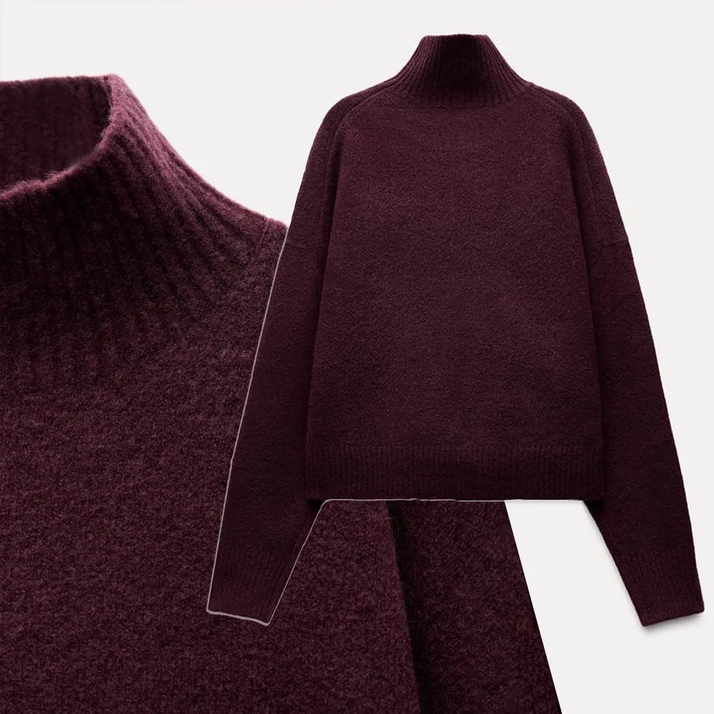 Zara Basic Knit Soft Sweater