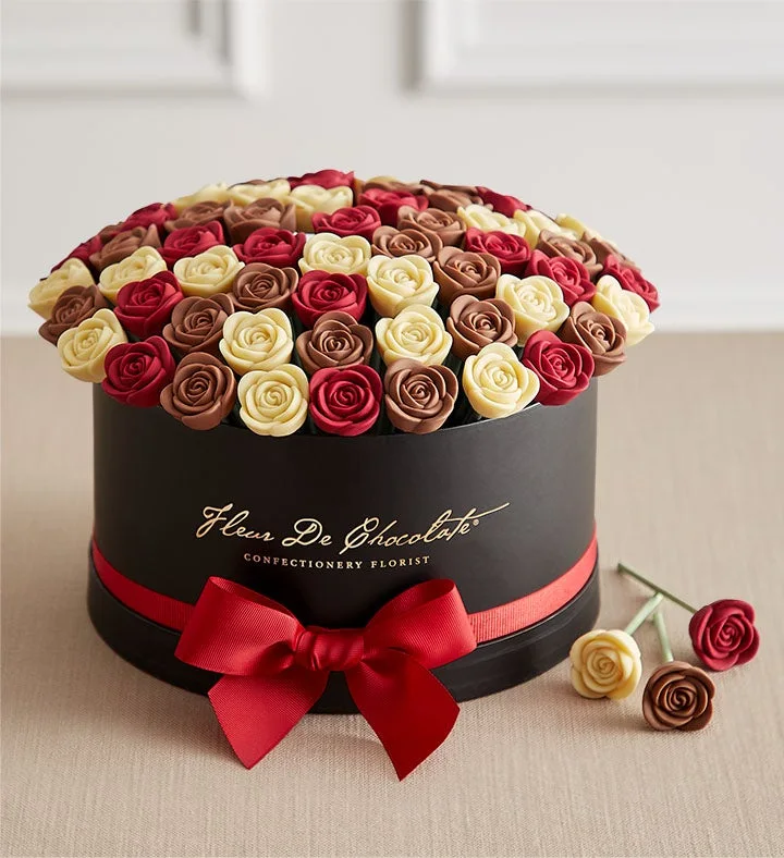 Fleur de Chocolate Roses — Love & Romance