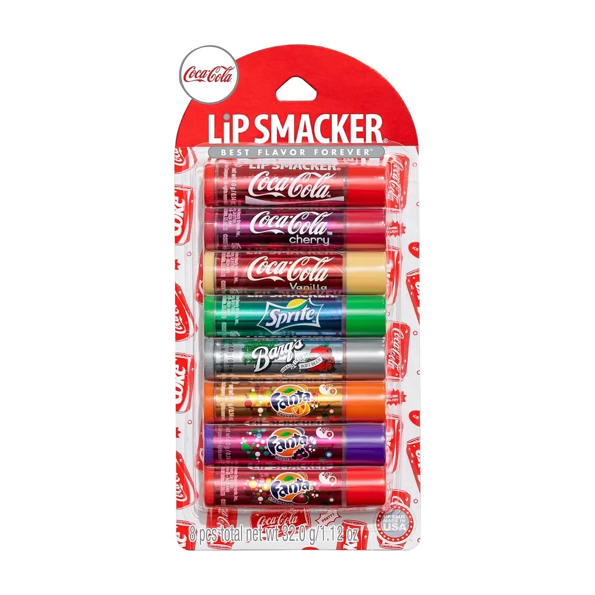 Lip Smacker Coca-Cola Lip Balm Set (8 pcs)