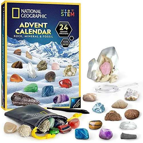 NatGeo 2026 Rock Collection Advent