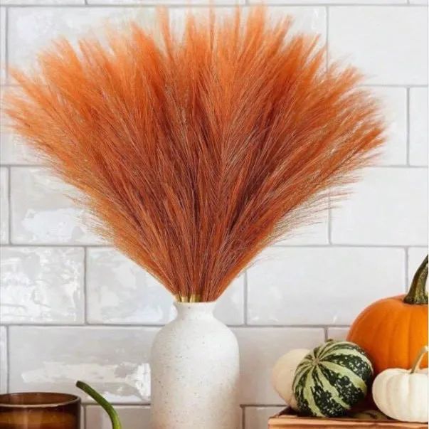 Imitation Pampas Grass, Fall Decoration