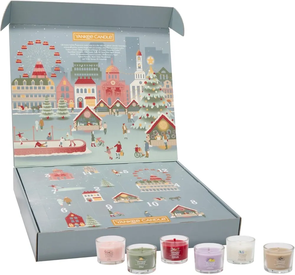Keep home smelling great all December with this mini candle advent calendar