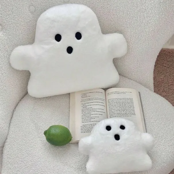 Cloud Shape Ghost Plush Cushion