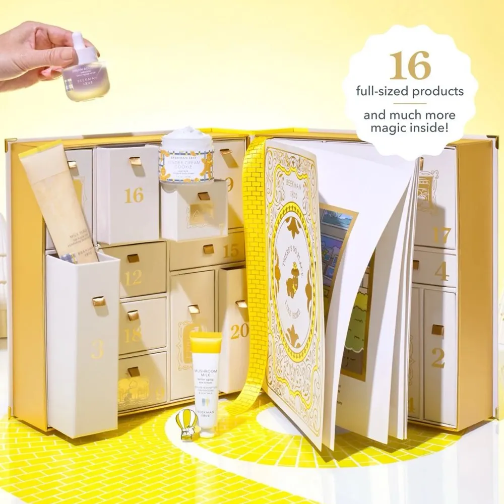 24 cult-favorite bestsellers and NEW launches for face and body Beekman 1802