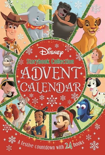 Disney: Storybook Collection Advent Calendar : A Festive Countdown with 24 Books