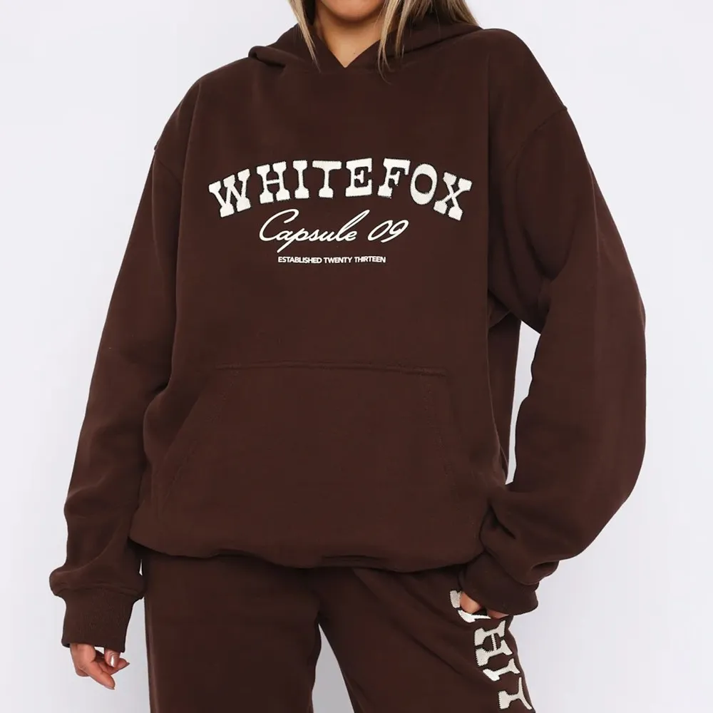 White Fox Capsule 9 Catch A Vibe Oversized Hoodie