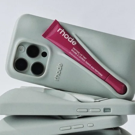 A silicone, bubble case for your phone that keeps your lip on hand