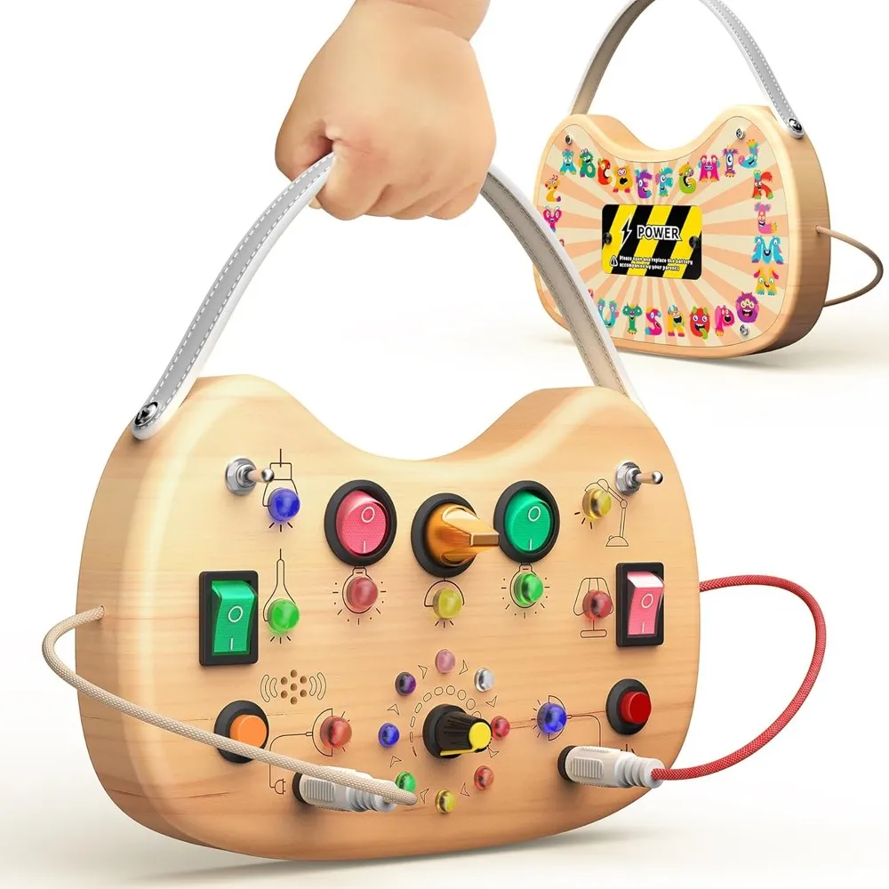 Montessori Toddler Busy Board