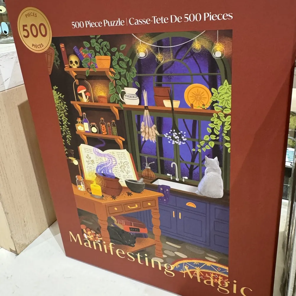 Enjoy a cozy evening putting together a fun autumn puzzle