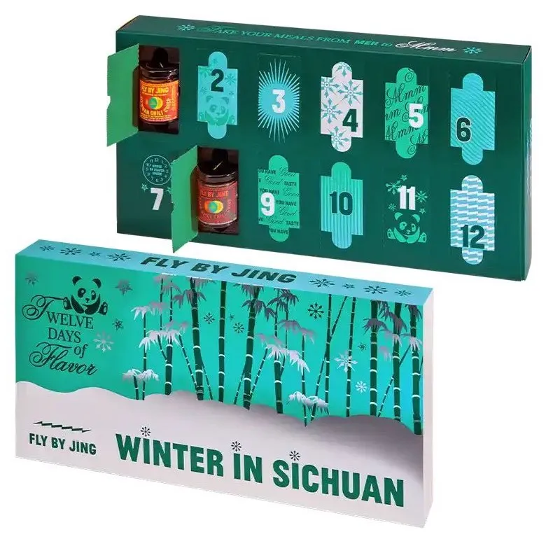 12 mini jars of its spicy sauces, including brand-new flavor