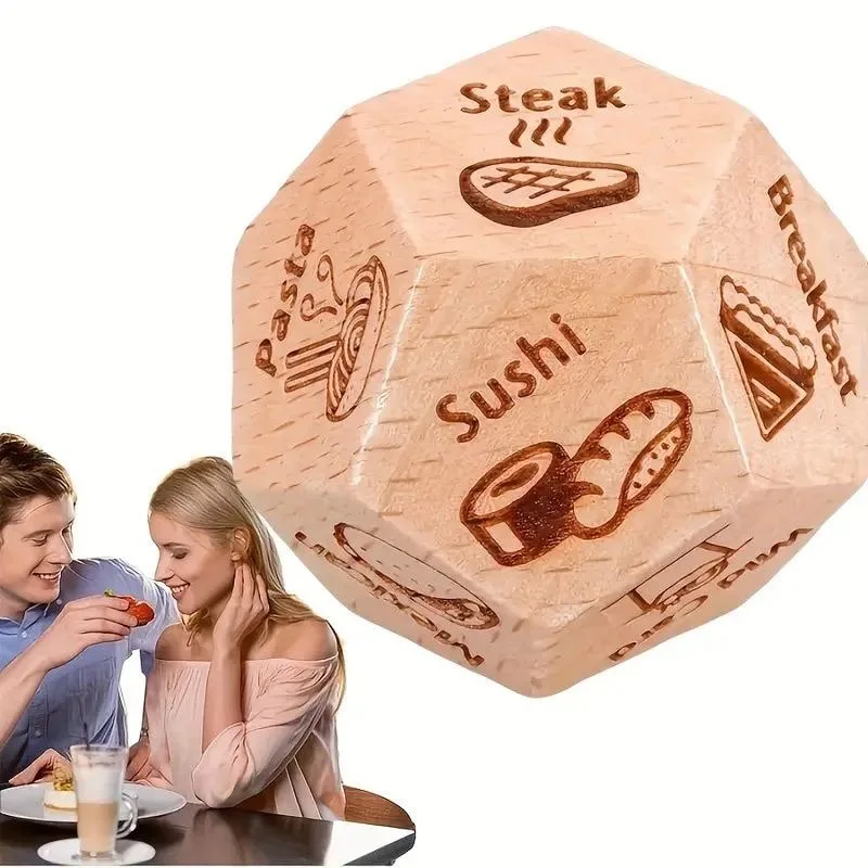Couples Fun Food Decision Dice