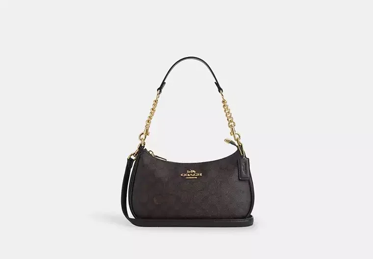 Teri Shoulder Bag In Signature Canvas | Bags | Coach | COACH