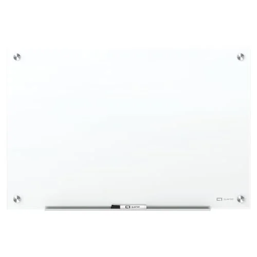 Quartet Dry Erase Board, Magnetic Whiteboard 36" x 24", Glass Board for Wall, Infinity, Brilliance White (G23624W)
