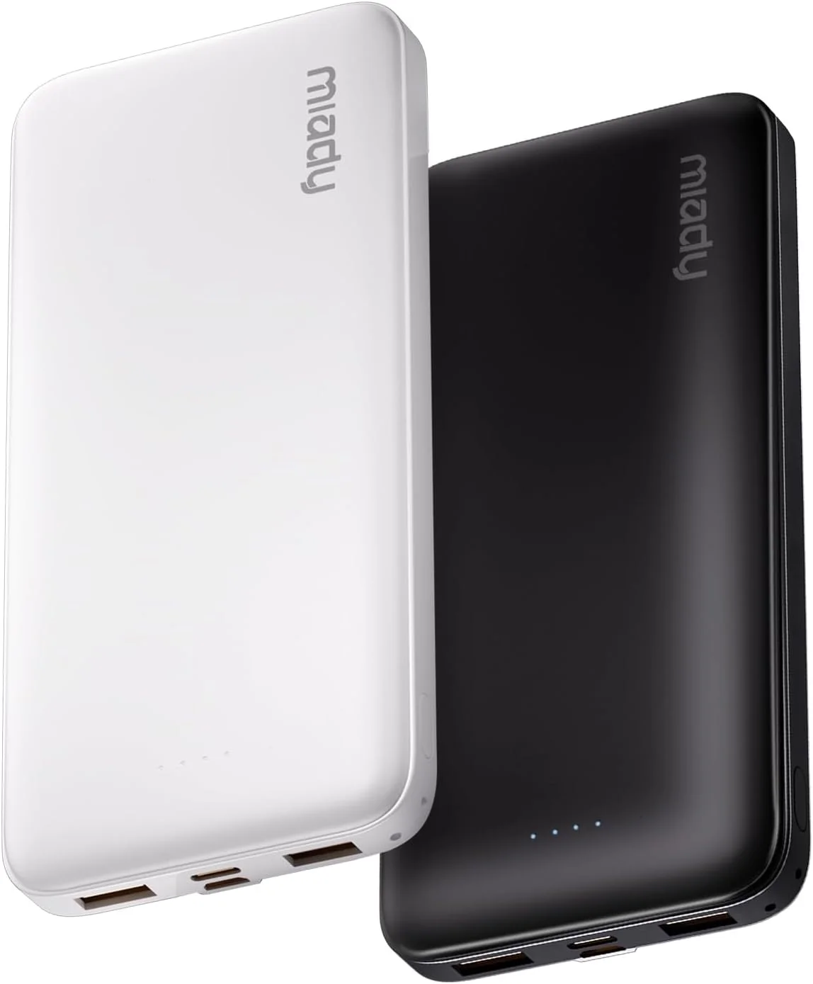 Miady Slim Portable Charger (2-Pack)