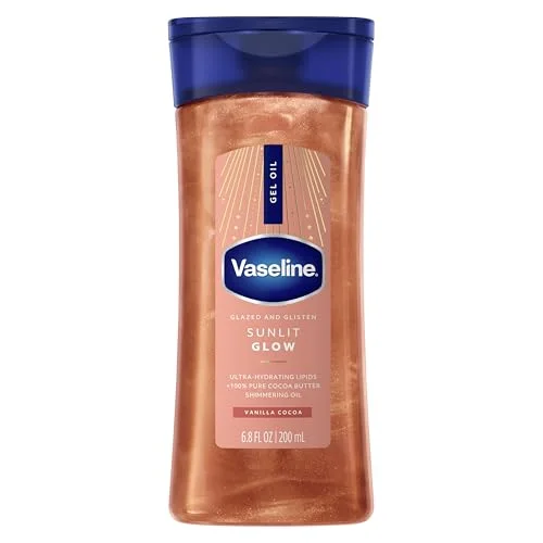 Vaseline Glazed & Glisten Shimmer Body Oil