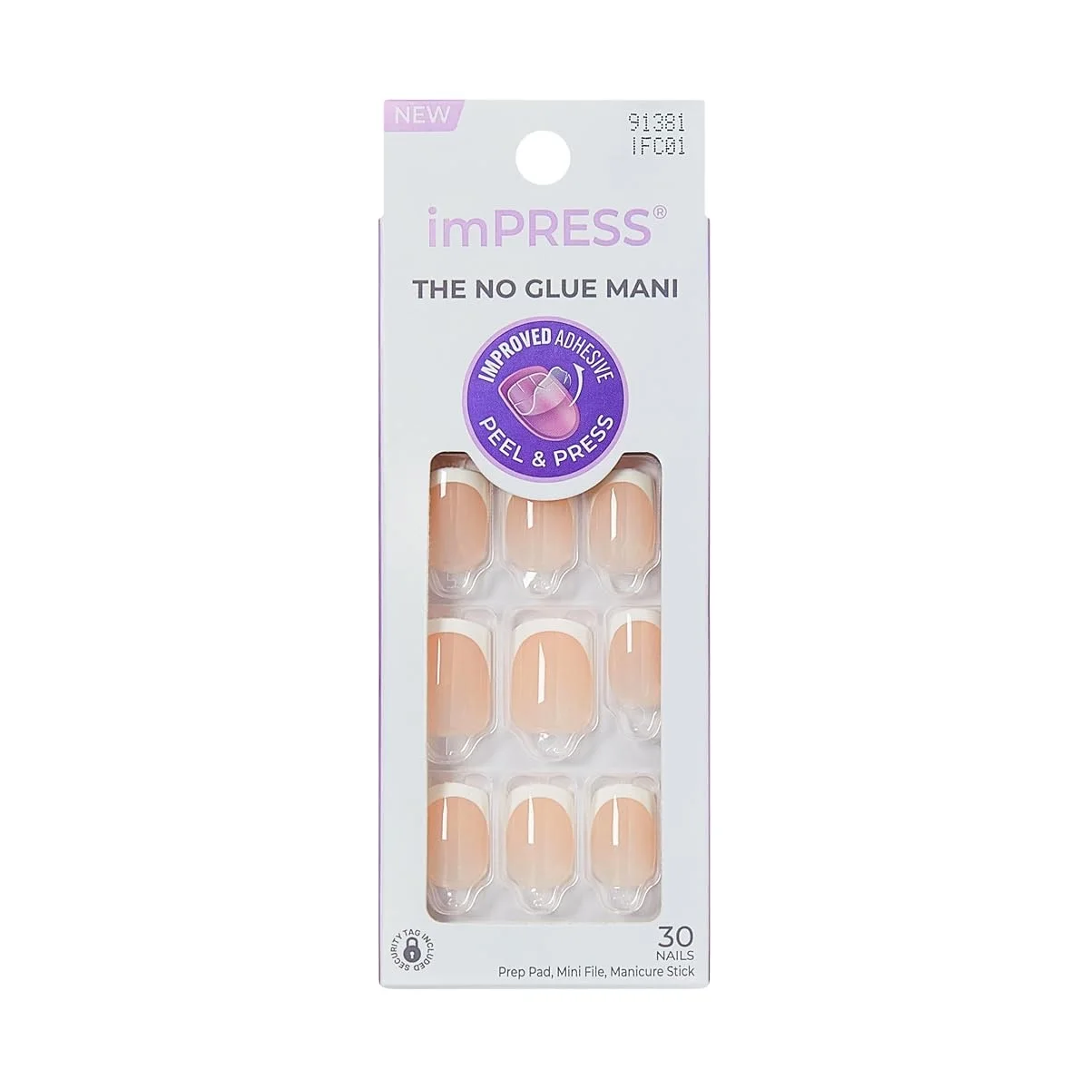 Kiss Impress No-Glue French Manicure Kit