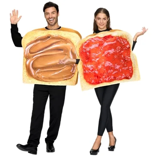 Spooktacular Creations Peanut Butter & Jelly Couples Costume