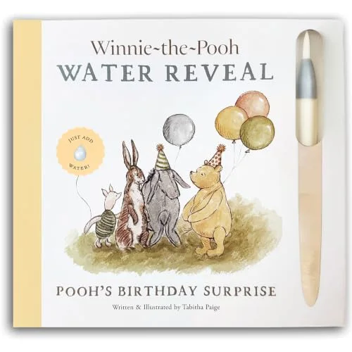 Winnie-the-Pooh: Pooh's Birthday Surprise, Water Reveal Book (Tabitha Paige)