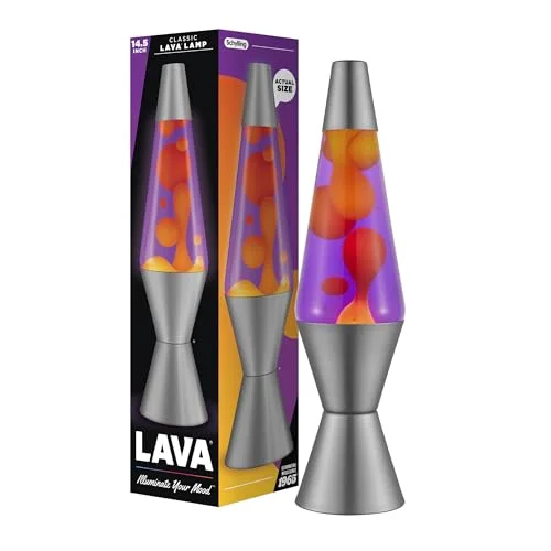 Lava Lamp — Purple Sunset