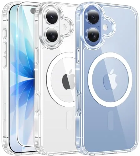 FNTCASE Clear MagSafe Case (iPhone 17)