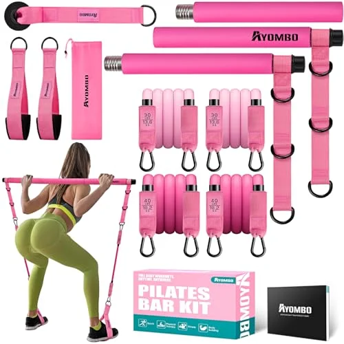 Pilates Bar Kit with Resistance Bands