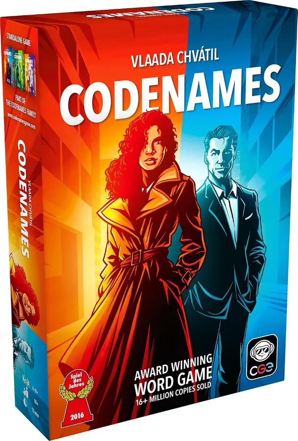 19. Codenames Board Game