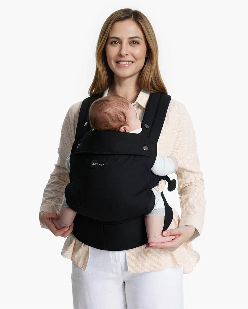 22. Momcozy Ergonomic Baby Carrier (Soft Structured Carrier)