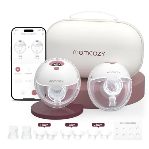 23. Momcozy Wearable Hands-Free Breast Pump