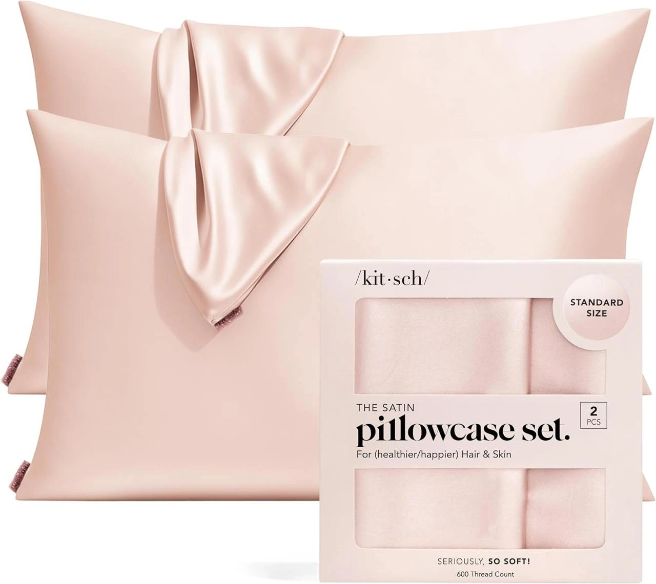 44. Kitsch Satin Pillowcase (2-Pack)