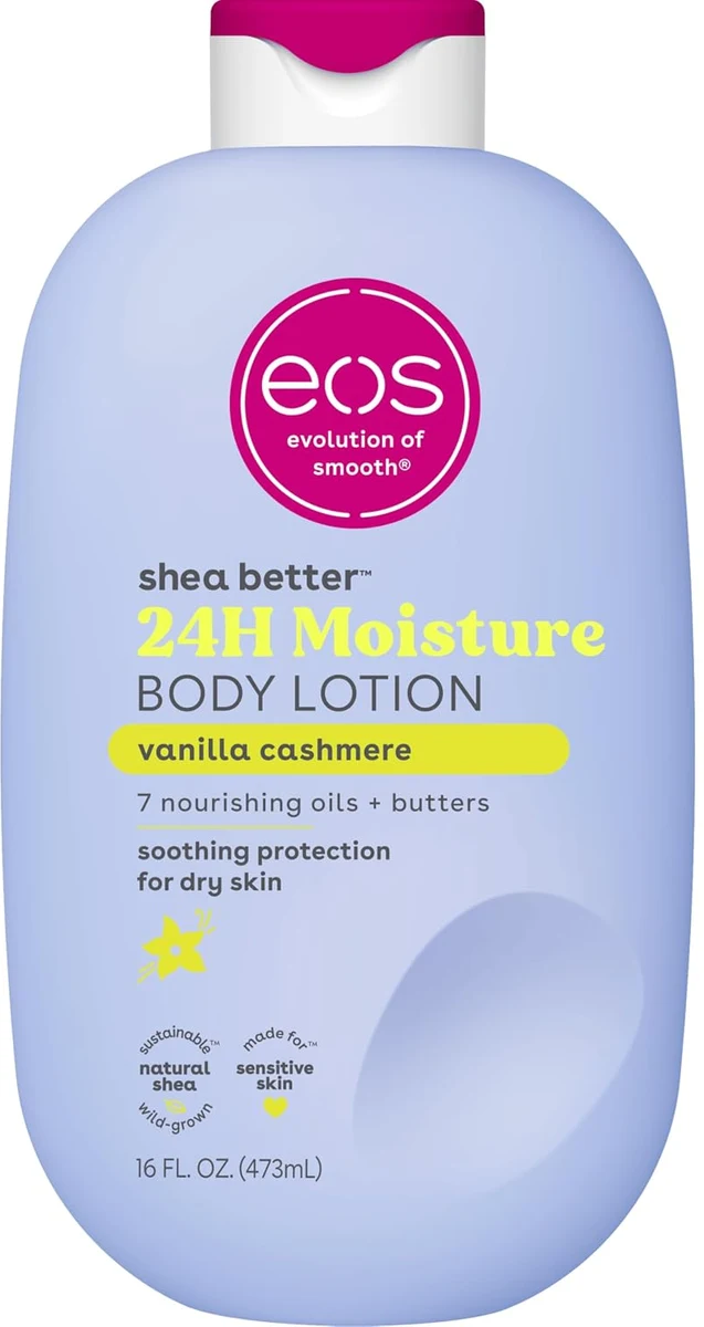 21. eos Shea Better Body Lotion, Vanilla Cashmere